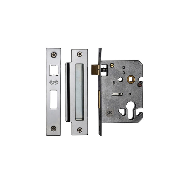York Euro Profile Sashlock 3" by M Marcus - Heritage Brass