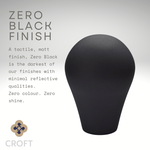Croft - Zeppelin Turn and Release on Reeded Covered Rose by Croft Ironmongery