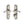 Ambassador Door Handle on Plate by M Marcus - Heritage Brass