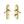 Ambassador Door Handle on Plate by M Marcus - Heritage Brass