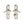 Ambassador Door Handle on Plate by M Marcus - Heritage Brass