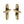 Astoria Door Handle on Plate by M Marcus - Heritage Brass
