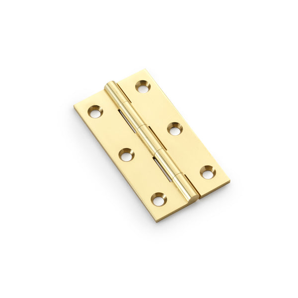 Alexander & Wilks Heavy Pattern Solid Brass Cabinet Butt Hinge