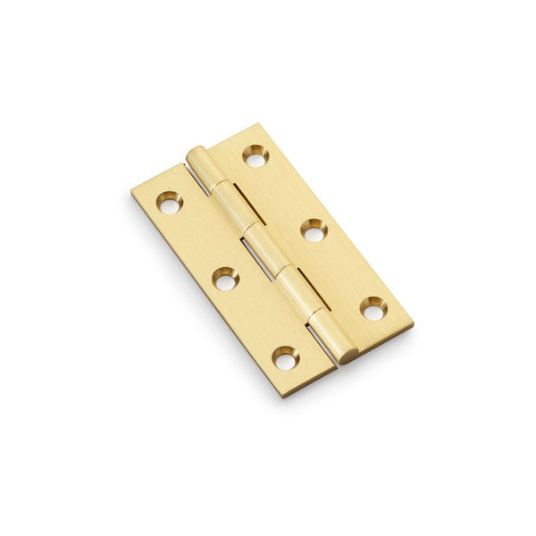 Alexander & Wilks Heavy Pattern Solid Brass Cabinet Butt Hinge