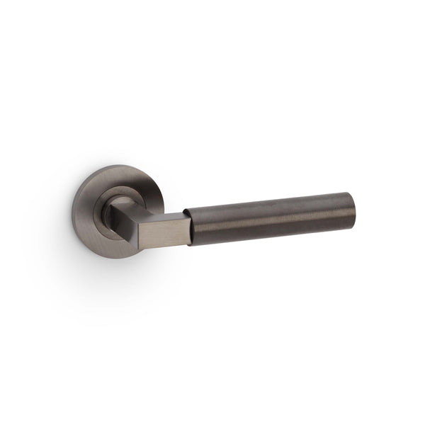 Alexander and Wilks - Hurricane Plain Lever on Round Rose