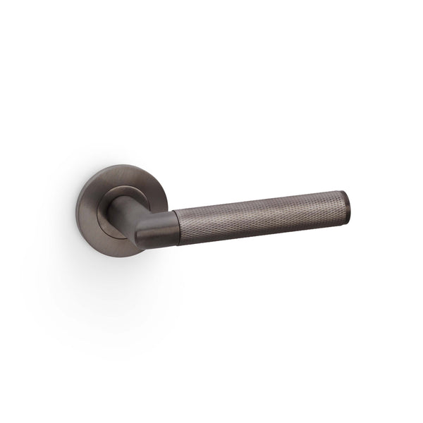 Alexander And Wilks - Harrier Knurled Lever On Round Rose