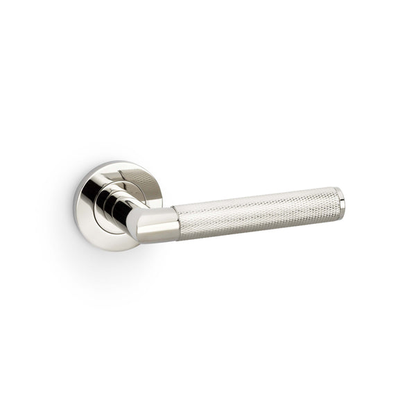 Alexander And Wilks - Harrier Knurled Lever On Round Rose