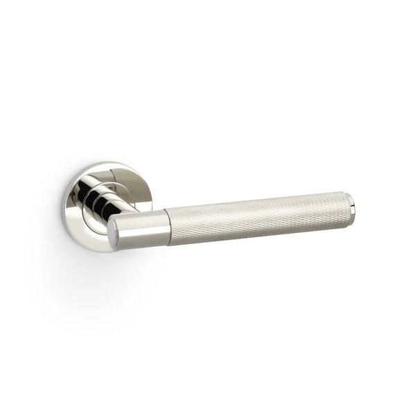 Alexander And Wilks - Spitfire Knurled Lever On Round Rose