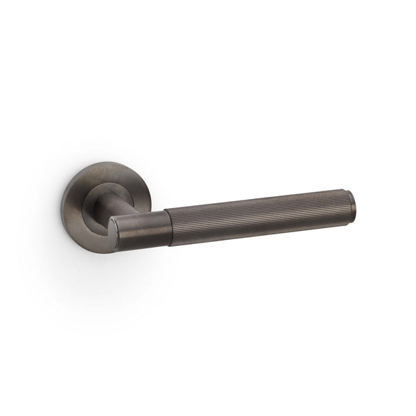 Alexander And Wilks - Spitfire Reeded Lever On Round Rose