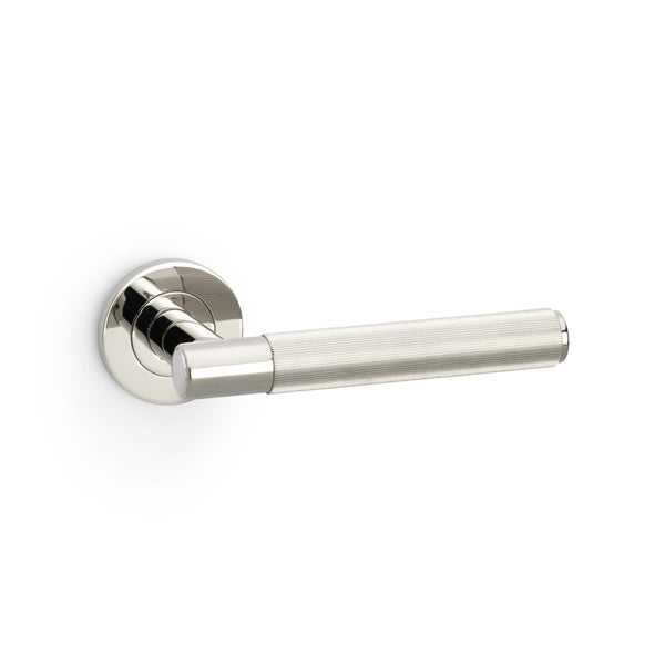 Alexander And Wilks - Spitfire Reeded Lever On Round Rose