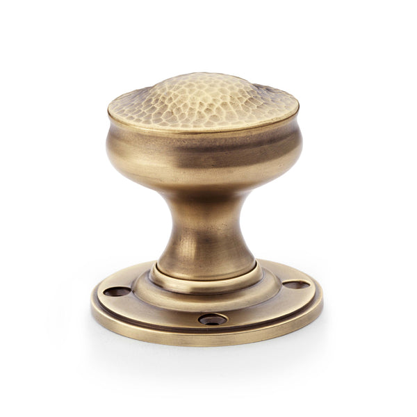 Alexander & Wilks, Alexander and Wilks - Hammered Mortice Knob, Door Knobs, Mortice Door Knobs, Mortice Knobs