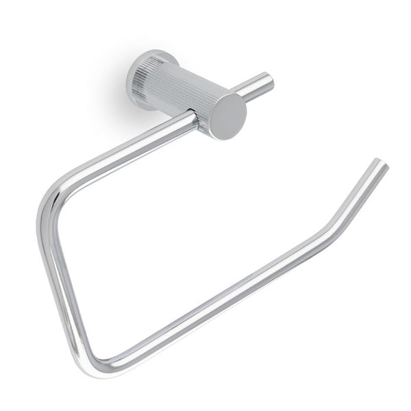 Alexander & Wilks Brunel Plain Towel Ring Reeded Toilet Roll Holder by Alexander & Wilks