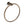 Alexander & Wilks Brunel Plain Towel Ring Reeded Towel Ring by Alexander & Wilks