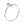 Alexander & Wilks Brunel Plain Towel Ring Reeded Towel Ring by Alexander & Wilks