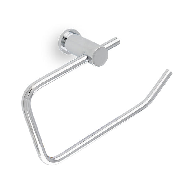 Alexander & Wilks Brunel Plain Towel Ring Pain Toilet Roll Holder by Alexander & Wilks