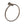 Alexander & Wilks Brunel Plain Towel Ring Plain Towel Ring by Alexander & Wilks