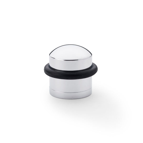 Alexander & Wilks, Alexander and Wilks - Dome Top Floor Mounted Door Stop, Accessories, Door Stop