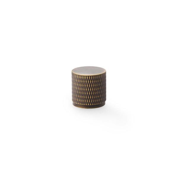 Alexander And Wilks - Brunel Knurled Cylinder Cupboard Knob