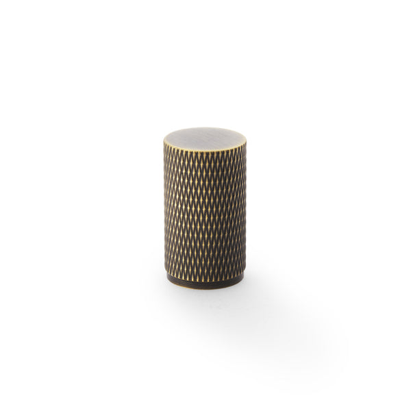 Alexander And Wilks - Brunel Knurled Cylinder Cupboard Knob