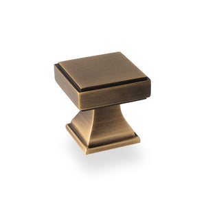 Alexander & Wilks, Alexander and Wilks - Jesper Square Cupboard Knob, Cabinet Hardware, Cabinet Knob