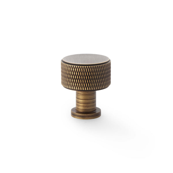 Alexander And Wilks -  Lucia Knurled Cupboard Knob