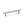 Alexander And Wilks - Crispin Knurled T-Bar Cupboard Pull Handle