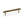 Alexander and Wilks - Crispin Reeded T-bar Cupboard Pull Handle