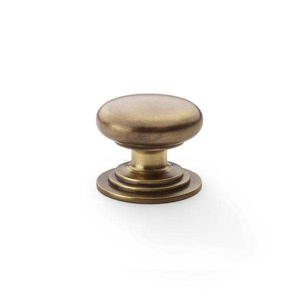 Alexander And Wilks - Waltz Round Cupboard Knob On Stepped Rose