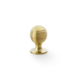 Alexander & Wilks, Alexander and Wilks - Caesar Cupboard Knob on Round Rose, Cabinet Hardware, Cabinet Knob