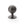 Alexander & Wilks, Alexander and Wilks - Caesar Cupboard Knob on Round Rose, Cabinet Hardware, Cabinet Knob