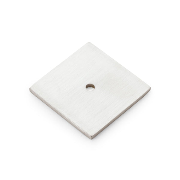 Alexander & Wilks, Alexander and Wilks - Bullion Square Backplate, Cabinet Hardware, Cabinet Accessories