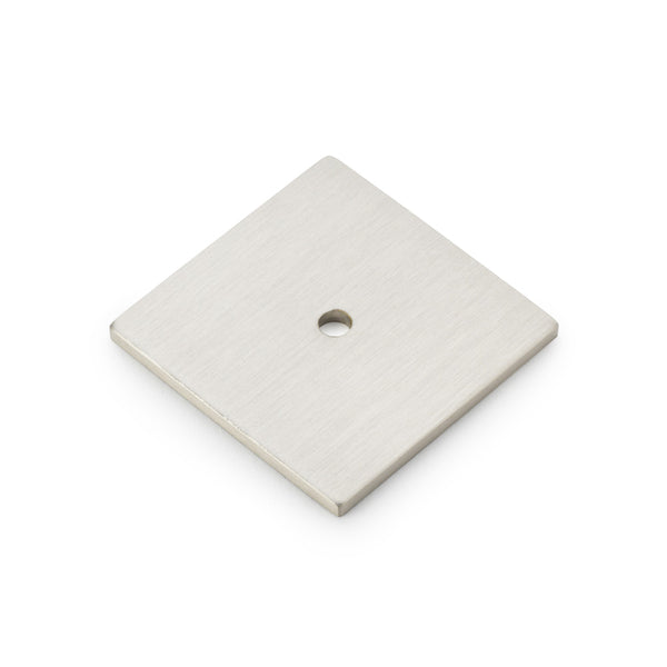 Alexander & Wilks, Alexander and Wilks - Bullion Square Backplate, Cabinet Hardware, Cabinet Accessories