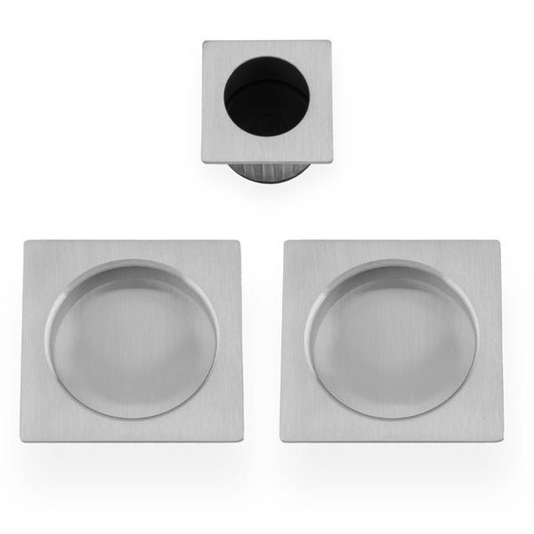 Alexander & Wilks Square sliding door pull kit