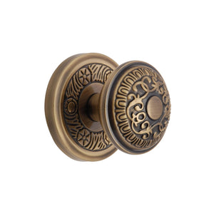 Aydon Door Knob on Rose by M Marcus - Heritage Brass