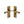 Bauhaus Door Handle on Plate by M Marcus - Heritage Brass