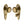 Broadway Door Knob on Plate by M Marcus - Heritage Brass