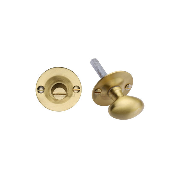 Bolt for Privacy in Bathroom or Bedroom Doors by M Marcus - Heritage Brass