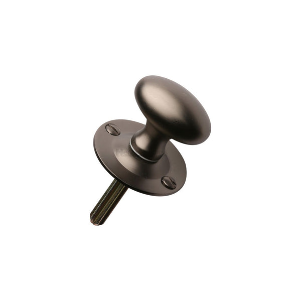 Thumbturn w/o Bolt for Bathroom or Bedroom Doors by M Marcus - Heritage Brass