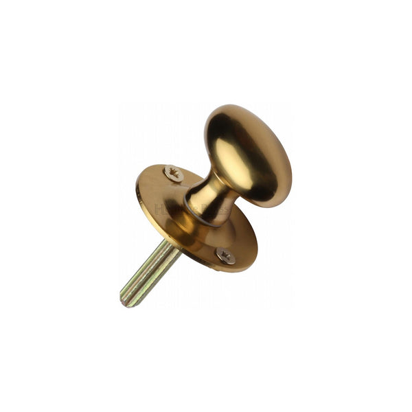 Thumbturn w/o Bolt for Bathroom or Bedroom Doors by M Marcus - Heritage Brass