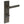 Burlington Richmond Door Handle Din Bathroom Backplate & Turn & Release 80 by Burlington By Frelan