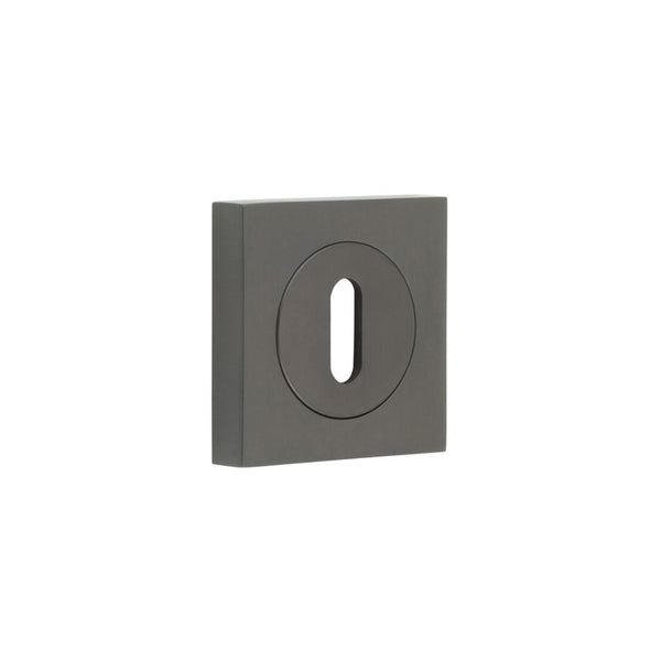 Burlington Standard Keyway Escutcheons Square Plain rose