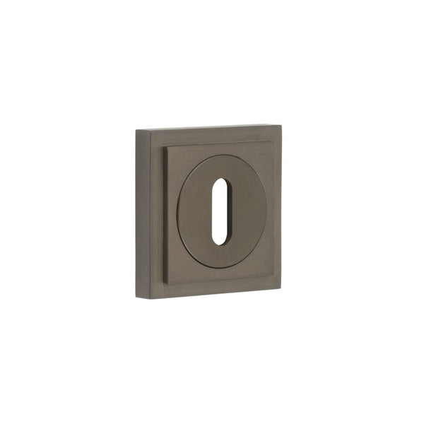 Burlington Standard Keyway Escutcheons Square Stepped Rose