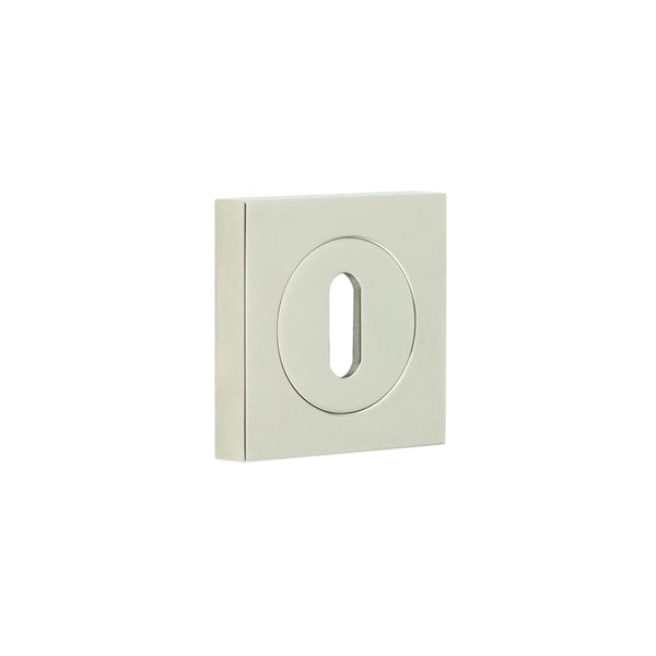 Burlington Standard Keyway Escutcheons Square Plain rose