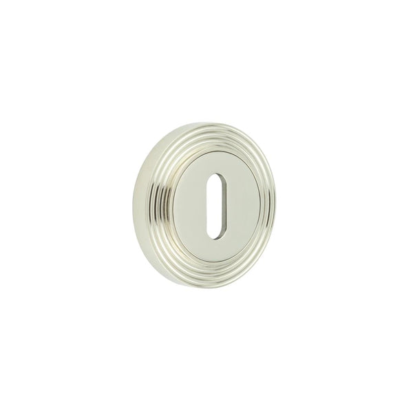 Burlington Standard Keyway Escutcheons Reeded Rose