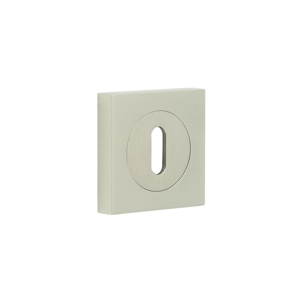 Burlington Standard Keyway Escutcheons Square Plain rose