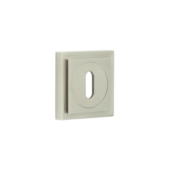 Burlington Standard Keyway Escutcheons Square Stepped Rose