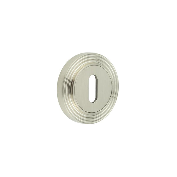 Burlington Standard Keyway Escutcheons Reeded Rose