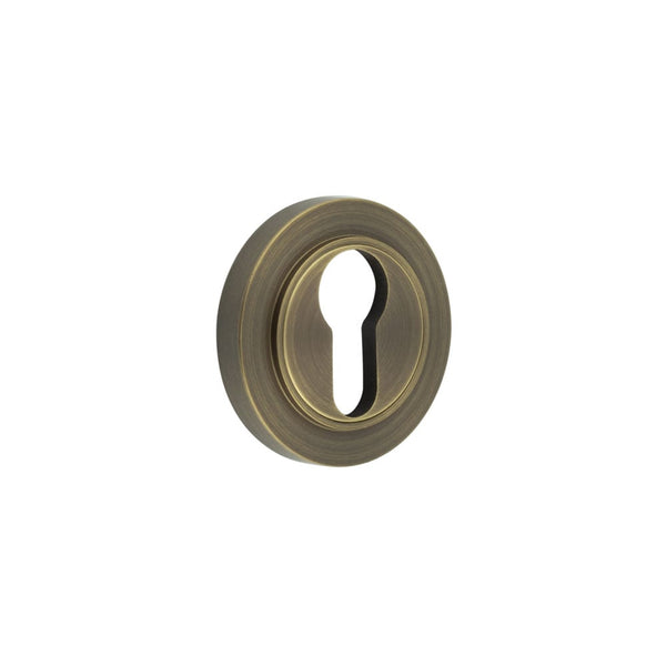 Burlington Euro Profile Escutcheons Plain Rose
