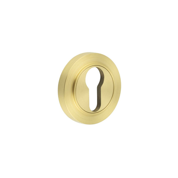Burlington Euro Profile Escutcheons Plain Rose
