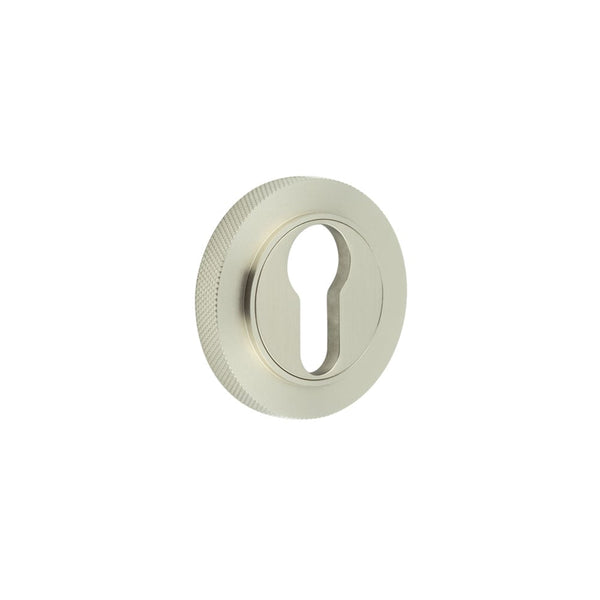 Burlington Euro Profile Escutcheons Knurled Rose